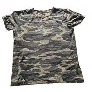Camo Print Short Sleeve T-Shirt